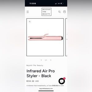 SHE by “beyond the beauty” infrared air pro styler
